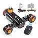 TARION Y5D Autodolly Electric Slider Motorized Pulley Car Cine Dollies Rolling Skater with Wireless Remote for DLSR Camera Video Camcorder Smart Phone