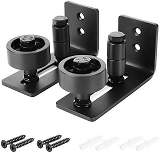 SMARTSTANDARD Adjustable Floor Guide for All Sliding Barn Door - 8 Setup Options