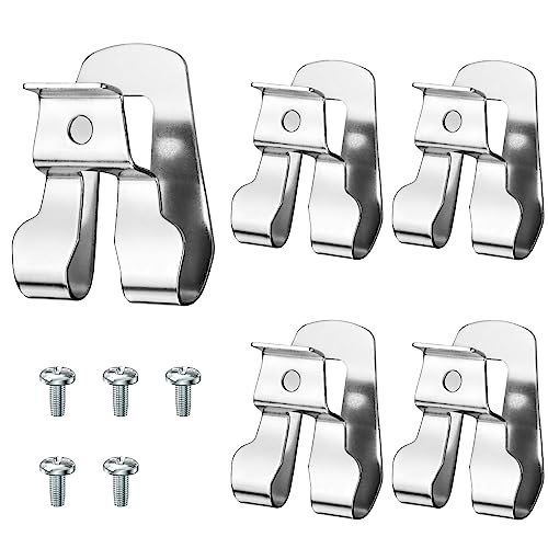 5 Pcs Belt Clip for Ryobi, Drill Clip for Ryobi and Ridgid 18 volt Tools 633586002 636181001 Replacement Part...