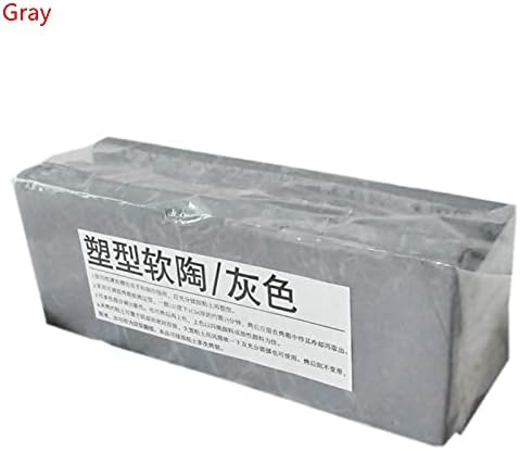 Miniatura 6 de 500G de arcilla suave Horno de arcilla polimérica DIY Prototipo hecho a mano Material Escultura Suelo Cerámica Muñeca Arcilla (tono de piel)