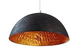  Invicta Interior Glow Stylische Hängeleuchte schwarz gold 70cm
