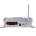 rongweiwang Kentiger HY601 FM Digital USB o Modo USB MP3 Amplificador Digital...