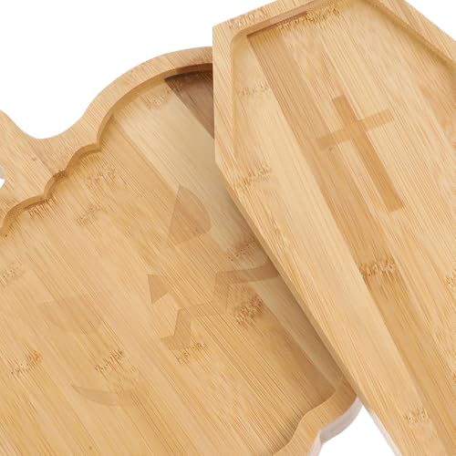 Assiettes en bois de citrouille réutilisables : vaisselle de service écoconçue
