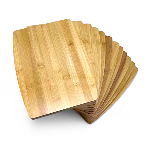 Bulk Round Plain Bamboo Cutting Board Ven-Trap