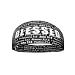 Elite Athletic Gear Unisex Headband/Sweatband. Best for Sports, Fitness, Working Out, Yoga. Tapered Design. (Black Blessed)