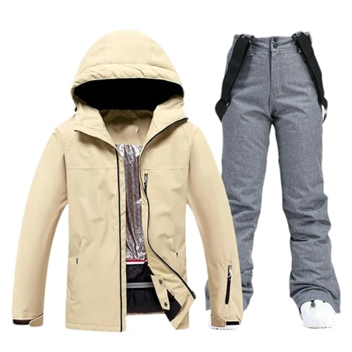 Vêtements de snowboard homme imperméables et chauds contre le froid extrême en montagne