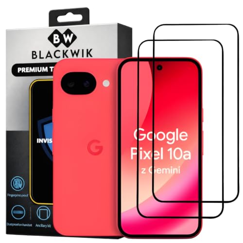 Image of Blackwik Premium Tempered Glass for Google Pixel 10a | 2-Pack