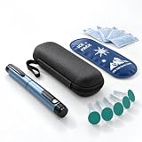Insulin Pen V1 Set / 5x Nadeln/Ice Pack / 3 Kartuschen/Etui/CE (Blau)