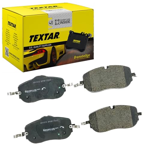 Plaquettes de freins TEXTAR 19,2mm pour MERCEDES Classe C W206
