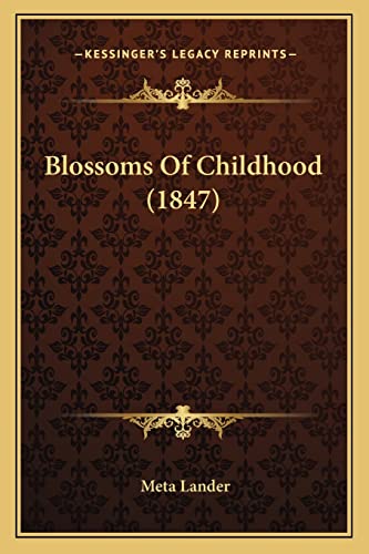 Blossoms Of Childhood (1847)