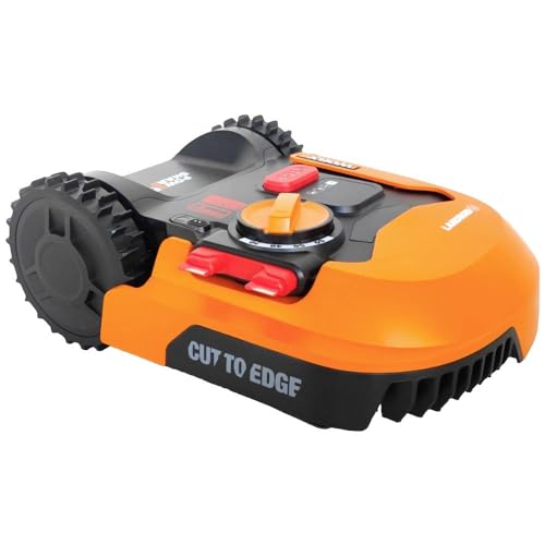 Immagine di WORX Robot Rasaerba Landroid M500 2.0 a Batteria Area di Taglia 500Mq - Wifi - Bluethooth - Lama Flottante - Base a Scomparsa - Carica Laterale - Taglia Fino al Bordo