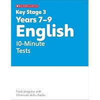 KS3 English 10-Minute Tests Years 7-9 with answers.