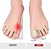 6 Pairs Toe Separator, Elastic SEBS Toe Separators to Correct Bunions and Restore Toes, Prevents Friction Soft Toe Corrector for Hammertoes Bunions Sports