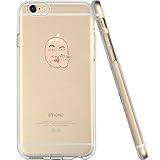 iPhone 6s Case, Cartoon iPhone 6 Case Clear for Girls, ESR Soft Silicone Back Cover Case with Cute Pattern [Ultra Thin] [Scratch Resistant] for 4.7 inches iPhone 6 iPhone 6s (Cousin Sluttish)