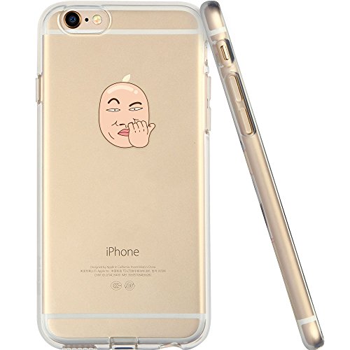 iPhone 6s Case, Cartoon iPhone 6 Case Clear for Girls, ESR Soft Silicone Back Cover Case with Cute Pattern [Ultra Thin] [Scratch Resistant] for 4.7 inches iPhone 6 iPhone 6s (Cousin Sluttish)