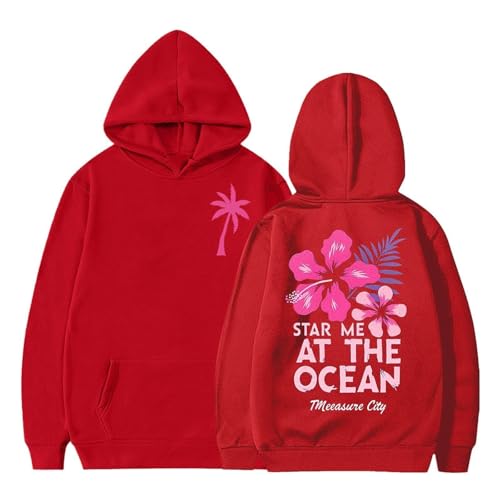 Cute Hoodies For Teen Girls Trendy Fleece Casual Navy Blue Sweatshirt Girls Hooded Long Sleeve Letter Print Fall Red Hoodie Kids Red 5-6 Years Back To School Outfits For Teen Girls3