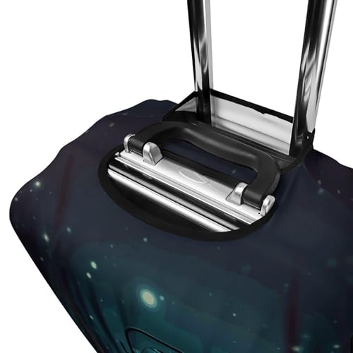Carry on Luggage Cover Fireflies And Lantern Suitcase Covers for Luggages Tsa Approved Travel Luggage Sleeve Protector Elastic Suitcase Protector Anti-Scratch Washable Fits 19-30 Inch Case -L4