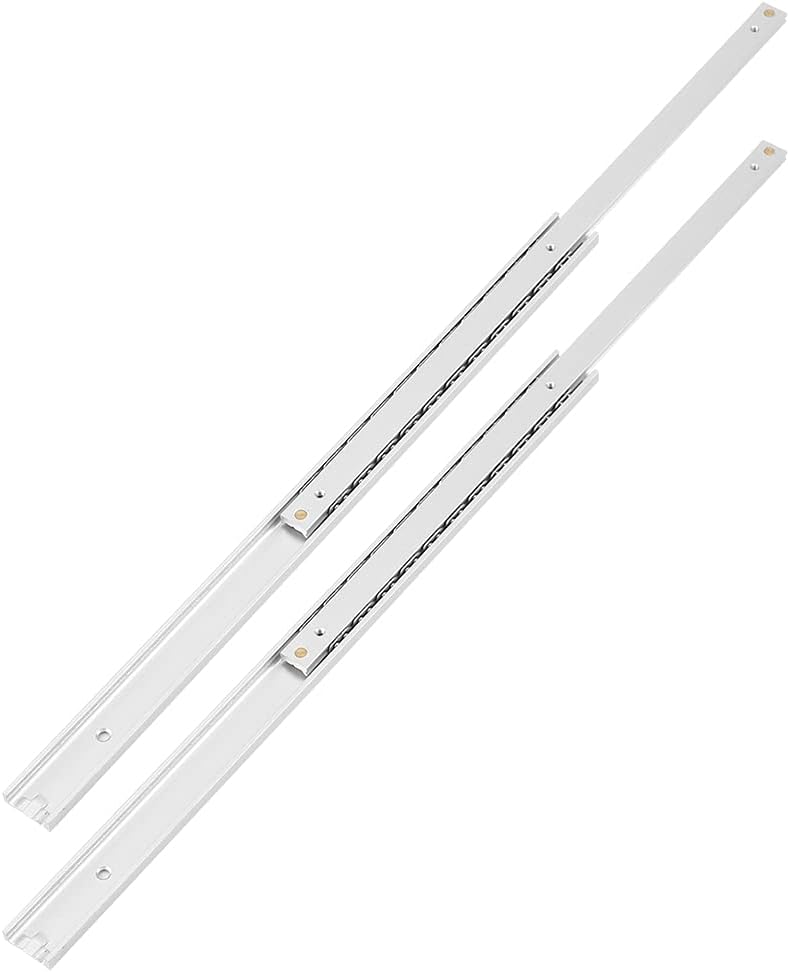 Mini Aluminum Alloy Slideway for Drawer Cabinet, 2pcs Set, 70mm - Durable Smooth Glide, Easy Installation, Suitable for Furniture and Storage (250mm Long)