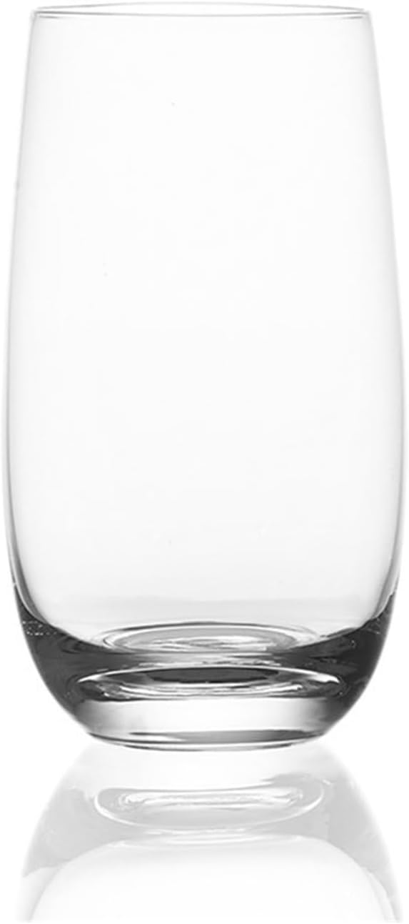 BuCcan Shidao Crystal Glass Whiskey Glass Foreign Wine Glass Household Water Glass Milk Cup Tea Cup Glass (Size : Water Cup Column 280ml)