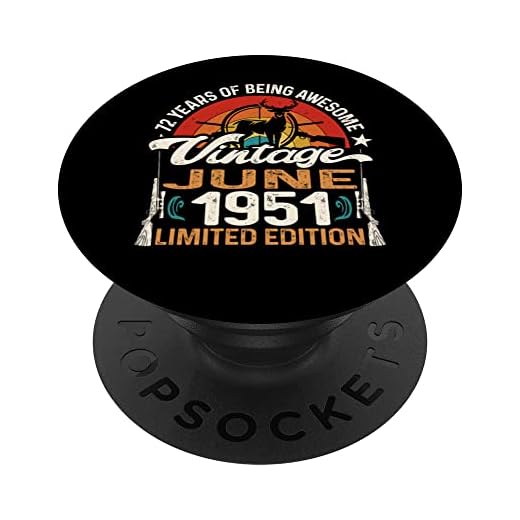 Cazador de caza de ciervos de 72 años, nacido en junio de 1951, 72 cumpleaños PopSockets PopGrip Intercambiable