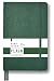 Minimalism Art, Classic Notebook Journal, A4 Size 8.3 X 11.4 inches, Plain Blank Page, 192 Pages, Hard Cover, Fine PU Leather, Inner Pocket, Quality Paper-100gsm, Designed in San Francisco (Green)