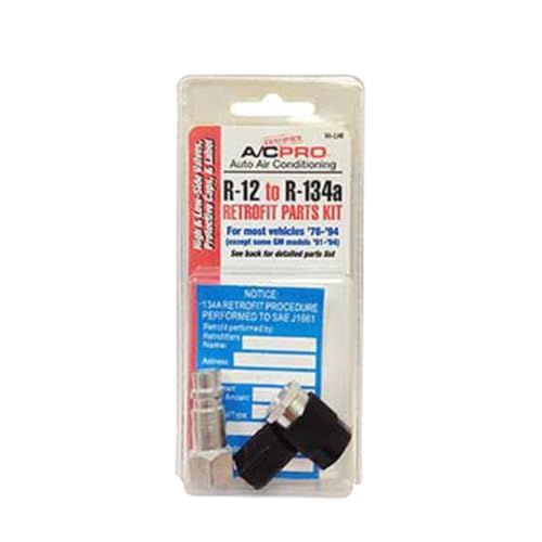Certified A/C Pro VA-LH8 R-12 to R-134a Retrofit Parts Kit