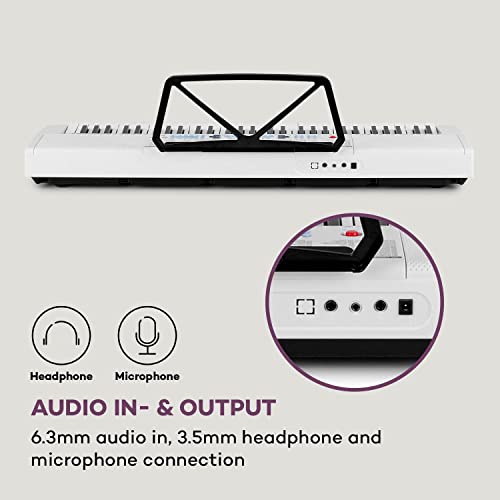 Schubert Etude 255 – LCD Leer Keyboard, E-Piano met 61 Toetsen, Led-Display, Verlichte Toetsen, 255 Ritmes, 24 Demosongs… - Les Beatles, Paul McCartney, John Lennon, RIngo Starr, George Harrison Schubert Etude 255 - LCD Leer Keyboard, E-Piano met 61 Toetsen, Led-Display, Verlichte Toetsen, 255 Ritmes, 24 Demosongs… – Image 8