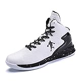  Hombres Baloncesto Zapatos Mujeres Deportes Entrenadores Botas de Tobillo amortiguación Antideslizante Cesta Unisex Zapatillas