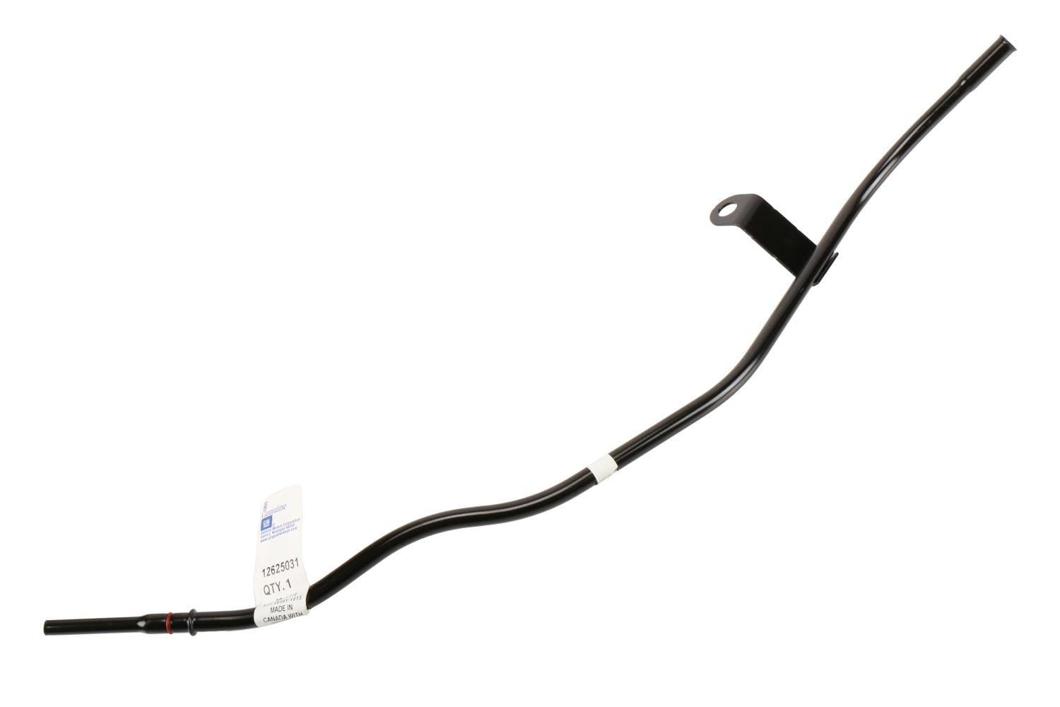 General Motors GM Genuine Parts 12625031 Engine Oil Dipstick Tube, Black