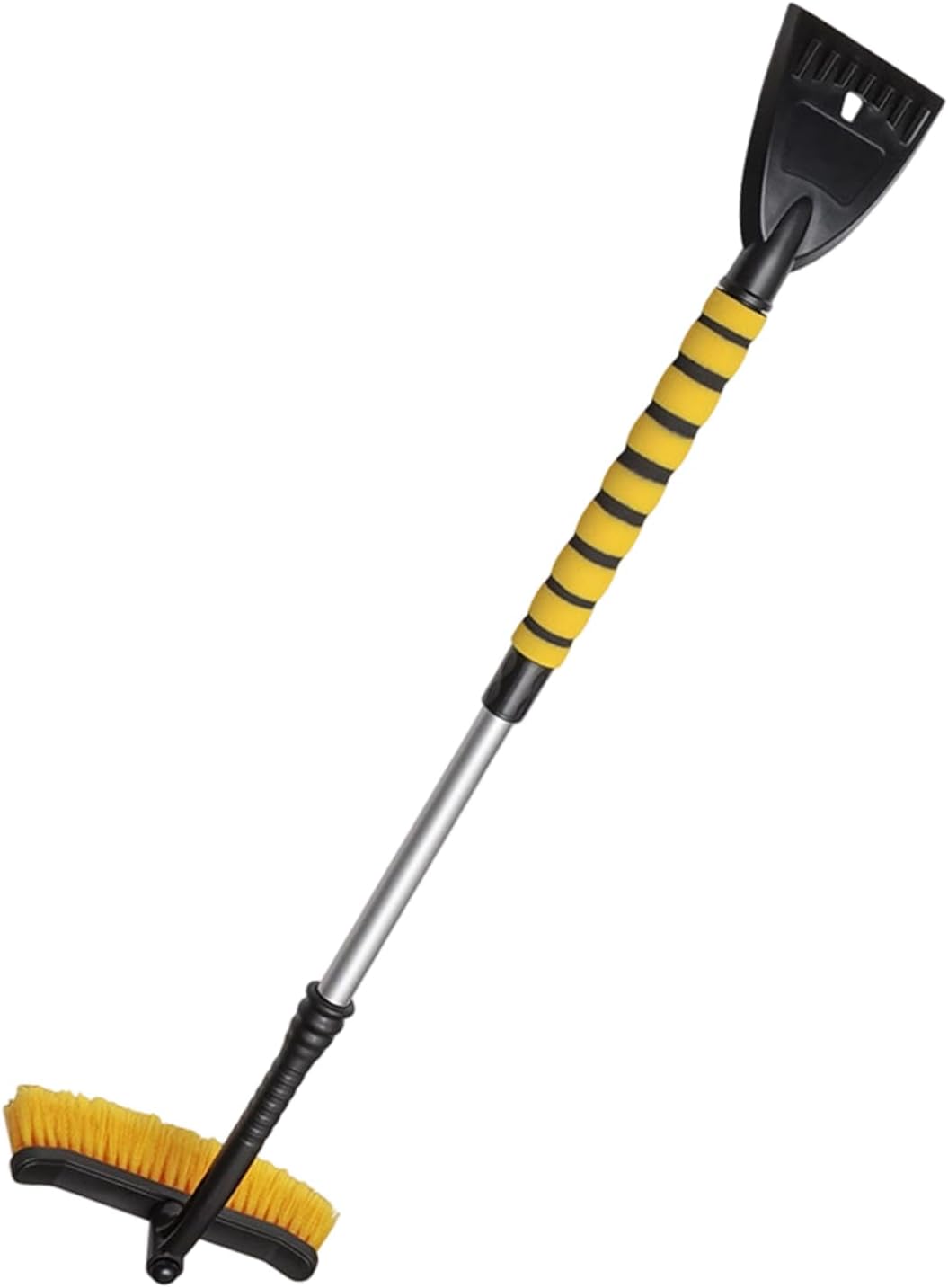 Upgrades Ice Scraper Tool with Anti Slip Grip Detachable Structure for Auto Motorcycle & Home Use Cold Weather Windshield Snow Scraper