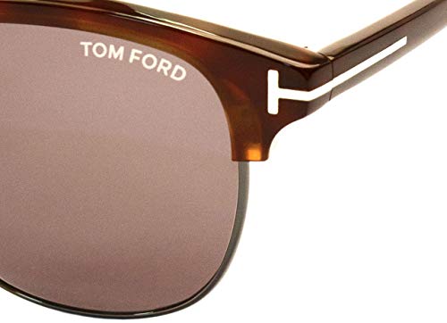 Sunglasses Tom Ford FT 0248 Henry 52A Gunmetal, Dark Havana/Smoke Lenses3