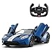 RASTAR Radio Remote Control 1/14 Scale Ford GT Licensed RC Model Car w/Open Doors (Blue)