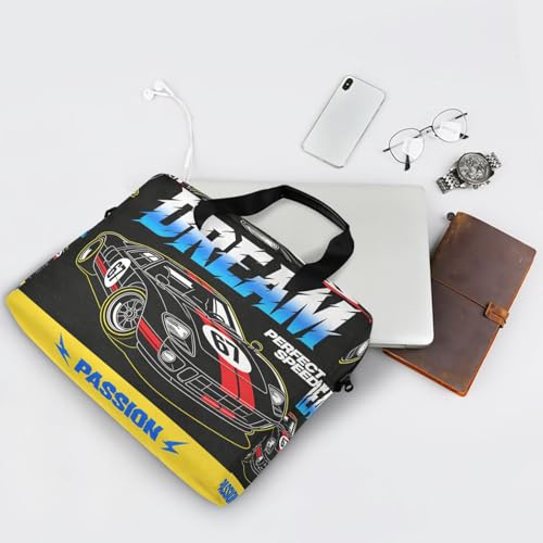 Bolsa porta laptop con cremallera y correa ajustable 15.6 pulg miniatura 6