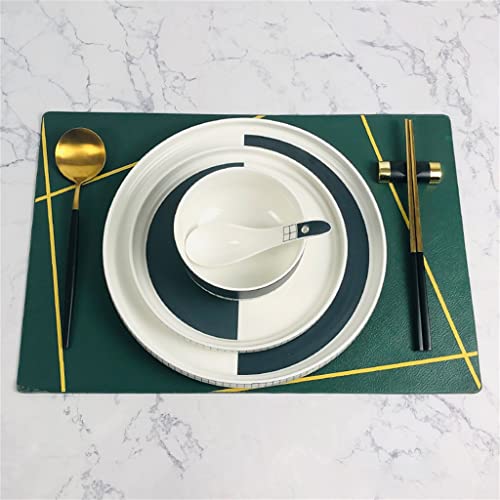 ZHCHAO el Juego de vajillas Dinero de Porcelana de Huesos Restaurante de Plato Redondo Plato de Plato Combinación