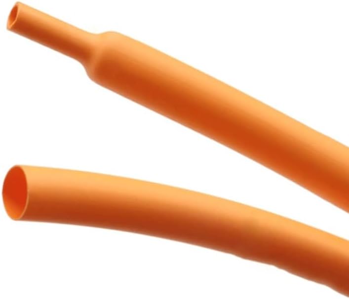 NUGEN 2:1 Heat Shrink Heat Shrink Tube Orange, for Wire Repair DIY Cable Protecctor Tubing Sleeving Wrap Accessories (Color : 70mm, Size : 25 Meters)
