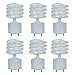 Sunlite 41169-SU Compact Fluorescent T2 Spiral Standard Household Energy Saving CFL Light Bulb, 23 Watt, (100W Equivilant) GU24 Base, 27K - Warm White, 6 Pack, 2700K-Warm