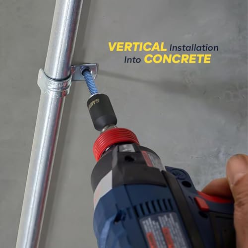Anclaje de hormigón Everflow 8059957 para varilla roscada vertical 5/16 x 1-3/4 8