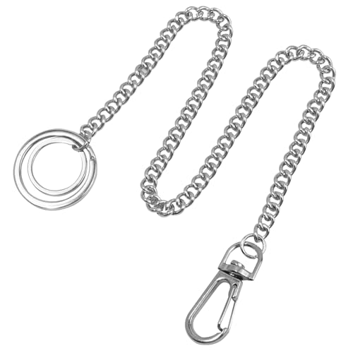 LuxStellar Schlüsselkette,Wallet Chain mit Karabiner robuste Hosenkette für Herren Damen ideal für Schlüssel Geldbörsen Taschen Rucksäcke Werkzeug praktisch für Beruf Freizeit Reisen Outdoor Alltag