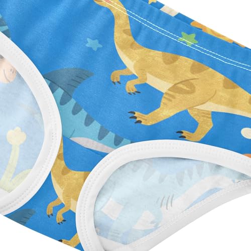 GuoChe Cotton Briefs Panties Comfort Color for Toddlers in Sizes 2T,3T, 4T, 5T, 6Y and 8Y4