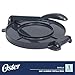Oster Ravello 8-Inch Cast Aluminum Tortilla Press and Roti Maker – Traditional Flatbread Press with Glossy Blue Finish