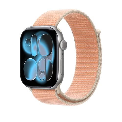 Image of Apple Watch Band - Sport Loop - 46mm - Cantaloupe - One Size (Fits Most)