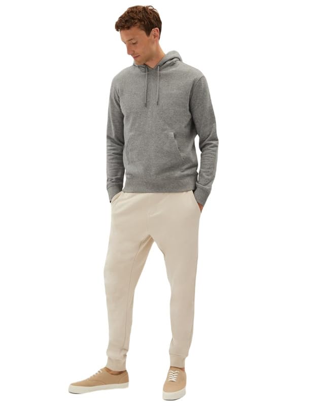Image of Marks & Spencer Mens Solid Mid Rise Regular Fit Jogger