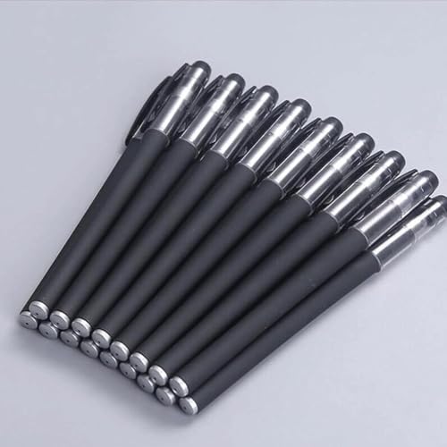 Bolígrafo gel negro mate 0.5 mm x10 unidades miniatura 6