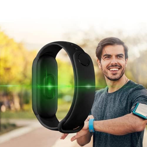 Image of Elevea { Limited This Hour with 15 Years Warranty ) Smart Fitness Band Heart Waterproof Monitor Sensor OLED Bluetooth Wristband (Multicolor)