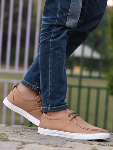 Image of Server Men's Sneakers OG-30 | Casual Sneakers Shoes for Men | Cushioned Insole | Quick-wear Faux Laces | Lace up Casual Shoes