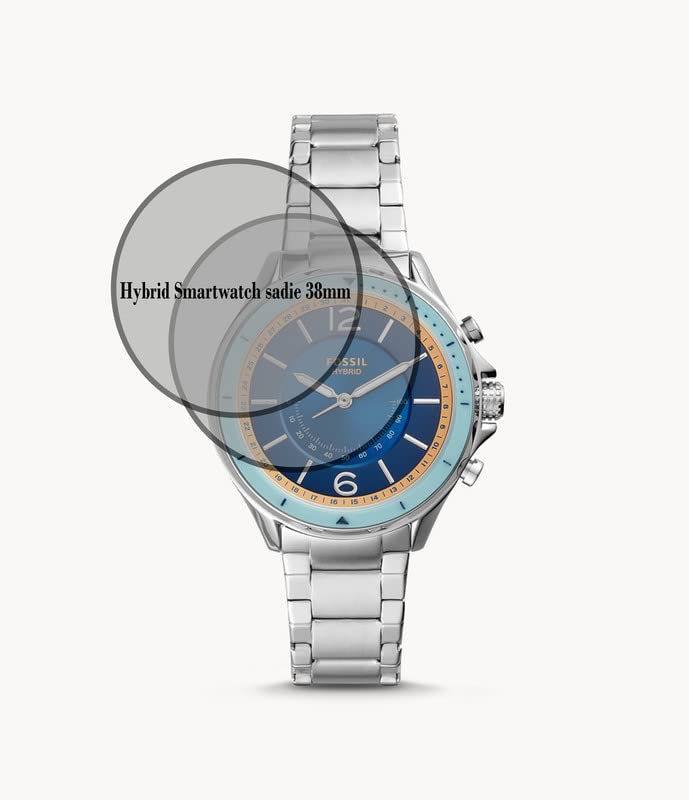[Transparent] Vprime [Pack Of 2] Screen Protector Compatible With Fossil Hybrid Smartwatch Sadie 38mm (B09TTLGV5C) Amazon Price History, Amazon Price Tracker