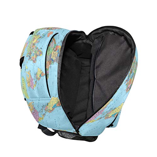 Backpacks Globe World Map School