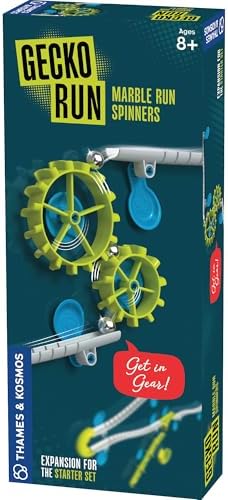 Gecko Run Marble Run Spinners Expansion Pack by Thames & Kosmos –...