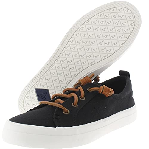 Sperry Womens Crest OBX Casual and Fashion Sneakers Black 7.5 Medium (B,M)2