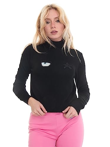 CHIARA FERRAGNI Donna Maglia Dolcevita M26 Eyestar S. Fil. Mix